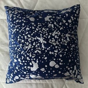 Blue Throw Pillow